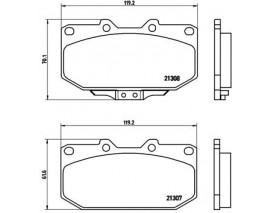 FREN BALATASI ON-TOYOTA YARIS 17 Low-Met