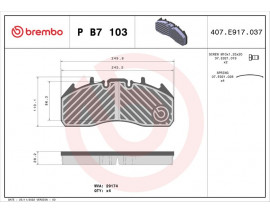 FREN BALATASI RENAULT TRUCKS C 01/13- -RENAULT TRUCKS D 01/13- -RENAULT TRUCKS MAGNUM 09/90- -RENAUL