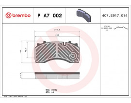 FREN BALATASI RENAULT TRUCKS MIDLUM 01/00-