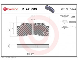 FREN BALATASI SAF SKRB -