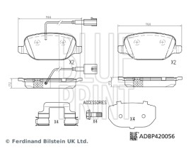 FREN BALATASI TAKIMI 4C.4C SPİDER