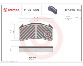 FREN BALATASI VOLVO FL 03/00-