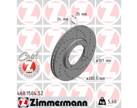 FREN DİSK DELİKLİ 986478309