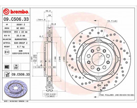 FREN DİSKİ ALFA ROMEO GIULIA 952 10/15- -ALFA ROMEO STELVIO 949 12/16-
