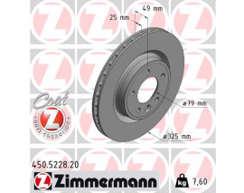 FREN DISKI ARKA 18 INC RANGE ROVER SPORT 2 L494 13 16 RANGE ROVER4 VOGUE L405 12 DISCOVERY 5 L462 16