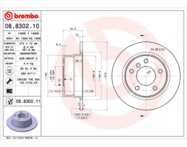 FREN DISKI ARKA BMW E-36 COMPACT