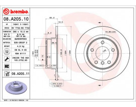 FREN DISKI ARKA BMW E87-E90-E91-1.18-3.16-3.20