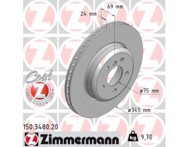 FREN DISKI ARKA BMW F10 F06 F12 F13 F07 F01 F02 F03 F04