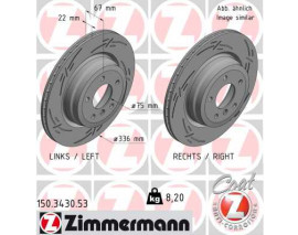 FREN DİSKİ ARKA DF4461 X1 2009 3 2005 986479439-DF4461S