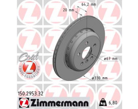 FREN DISKI ARKA SAG BMW G30 G32 G11 G12 0986479G15