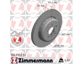 FREN DISKI ARKA SOL BMW G30 G32 G11 G12 0986479G14