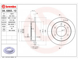 FREN DISKI ARKA STANDARD ISUZU