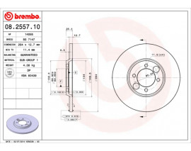 FREN DISKI ARKA STANDARD JAGUAR