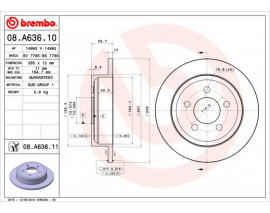 FREN DISKI ARKA STANDARD JEEP