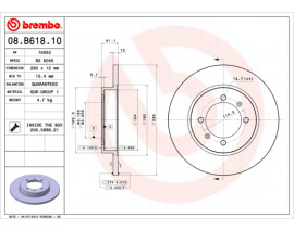 FREN DISKI ARKA STANDARD PROTON