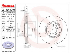 FREN DISKI ARKA UV COATED CITROEN