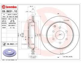 FREN DISKI ARKA UV Coated NISSAN PATROL