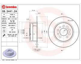 FREN DISKI ARKA VOLVO