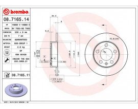 FREN DISKI ARKA VW GOLF 98-06 POLO 02- AUDI A1 19- SEAT IBIZA 02- -232 90 5 100
