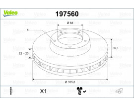 FREN DİSKİ ARKA X1 AUDI A6 4G2 . A8 4H . A7 Sportback 4GA. 4GF