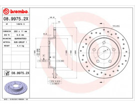 FREN DISKI ARKA XTRA MAZDA