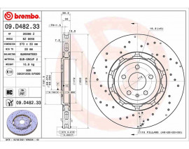 FREN DİSKİ AUDI A6 C8 AVANT 4A5 05/18- -AUDI A7 SPORTBACK 4KA 10/17- -AUDI Q8 4MN 02/18-