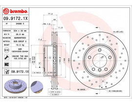 FREN DISKI BMW 5 SERI E60 ON 2002-2010 OTOM.