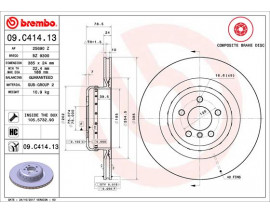 FREN DISKI BMW E-70/71 F-15/16 ARKA