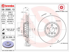 FREN DISKI BMW G01/11/30 530/730/2.0/d ON SAG