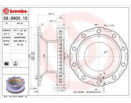 FREN DİSKİ BPW AXLE