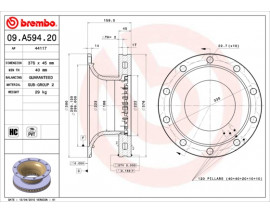 FREN DİSKİ BPW SKH AXLE