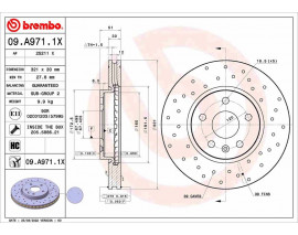 FREN DİSKİ BUICK SGM GL8 I CU2 07/05-12/16-BUICK SGM GL8 S II CU3 11/10- -BUICK SGM LACROS