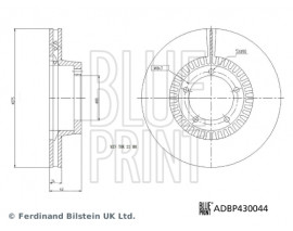 FREN DİSKİ CONVOY VA 2.4 DTİ 16V.CONVOY VA 2.4 DTİ 6V.CONVOY VA 2.5 D.CONVOY VA 2.5 Dİ.CONVO