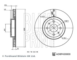 FREN DİSKİ COUP 1.8 16V.COUP 2.0 16V.COUP 2.0 20V.MULTİPLA 1.6 16V.MULTİPLA 1.9 JTD.PUNTO II 1.8