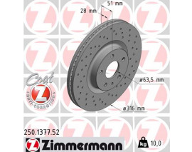 FREN DİSKİ DELİKLİ 0986479D46