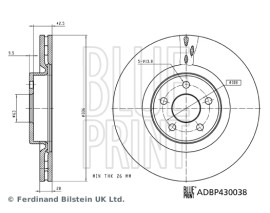FREN DİSKİ FOCUS 2.5 RS DURATEC 20V