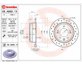 FREN DİSKİ HYUNDAI BEIJING İ30 FD 07/09-12/14-HYUNDAI BEIJING İX25 GC 10/14- -HYUNDAI BEIJI