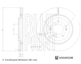 FREN DİSKİ İ30 III 2.0 16V