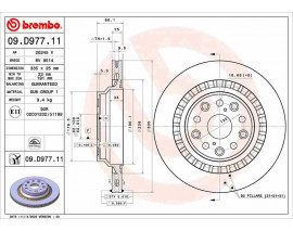 FREN DİSKİ LEXUS LS F5 10/17- -TOYOTA MIRAI JPD2 11/20-