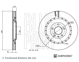 FREN DİSKİ MACAN 4 95B