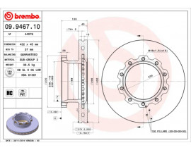 FREN DİSKİ MAN E2000 08/97- -MAN F2000 01/94- -MAN F90 06/86-12/97-MAN TGA 03/00- -MAN TGS I 01/05-