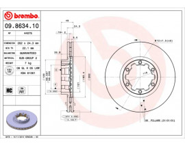 FREN DİSKİ NISSAN ATLEON 09/00-