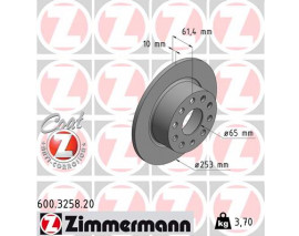 FREN DİSKİ OCTAVIA 3-4 1.0-1.5 TSI 1.6-2.0 TDI 986479