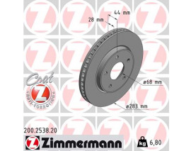 FREN DİSKİ. ÖN. 283 /28-26 MM 986479091