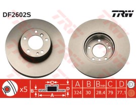 FREN DISKI ON ADET BMW E39 E32 E38 E31