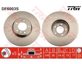 FREN DISKI ON ADET BMW E60 E61 E63 E64