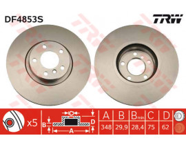 FREN DISKI ON ADET BMW E70 E71 E72 F15 F16