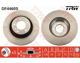 FREN DISKI ON ADET BMW E82 E87 E88 E90 E92 E93 E84
