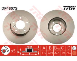 FREN DISKI ON ADET BMW E90 F20 F30 E84