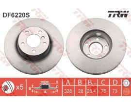 FREN DISKI ON ADET BMW X3 F25 X4 F26
